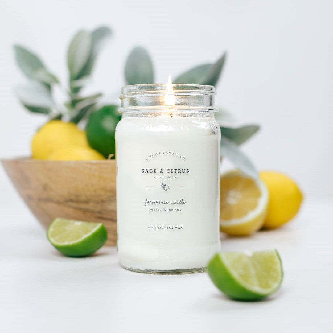 Sage & Citrus 16 oz candle
