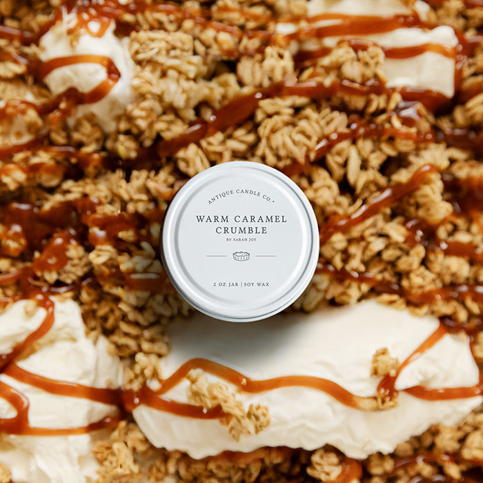 Warm Caramel Crumble by Sarah Joy