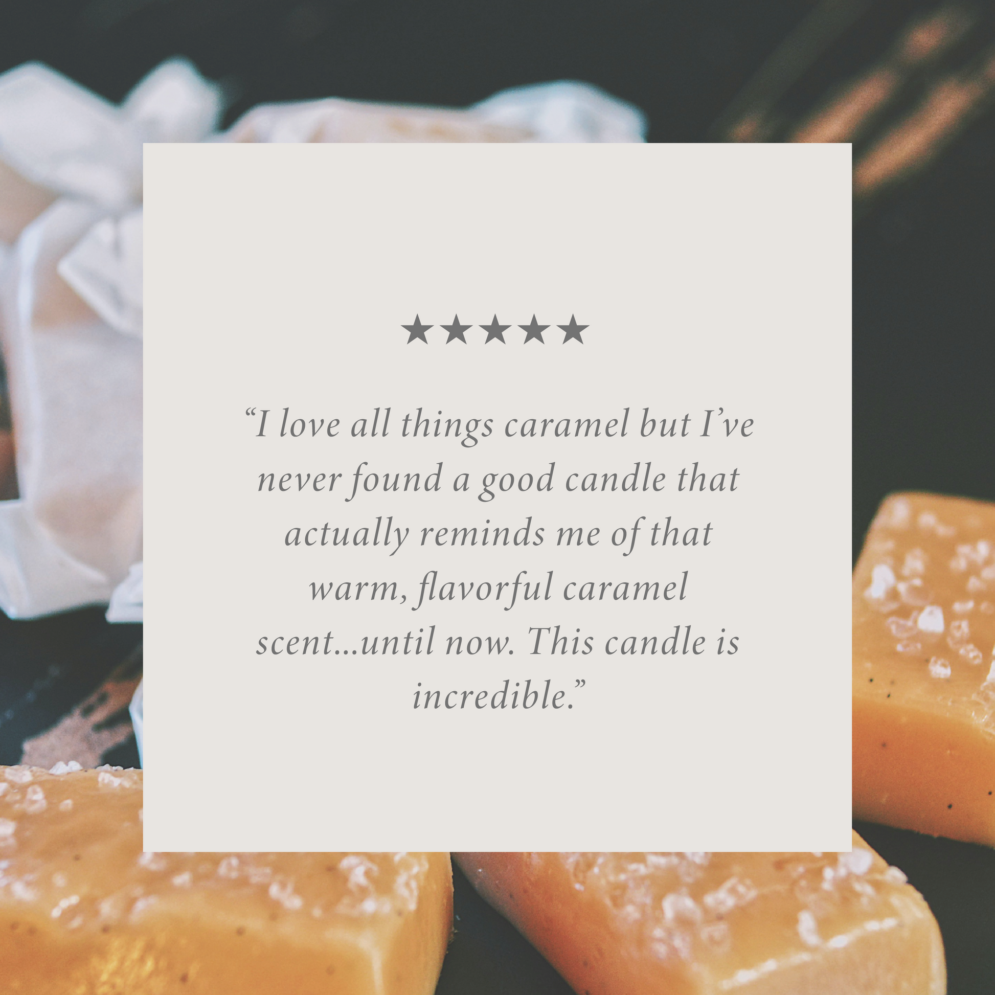 Warm Caramel Crumble by Sarah Joy 16 oz candle