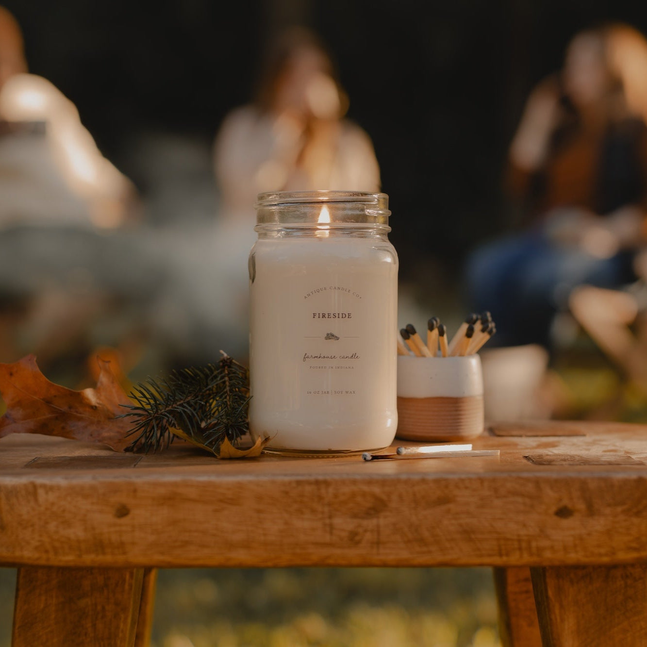 Fireside 16 oz candle