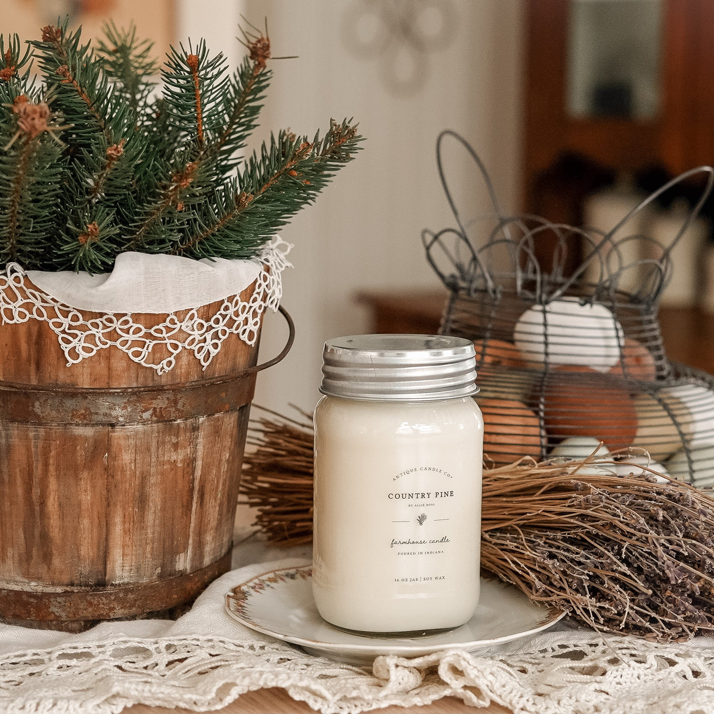 Country Pine by Allie Boss 16 oz candle