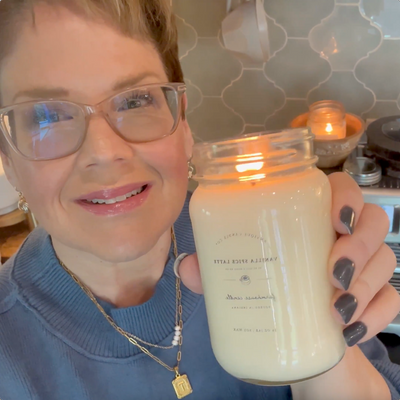 Vanilla Spice Latte by To Mimi's House We Go 8 oz candle