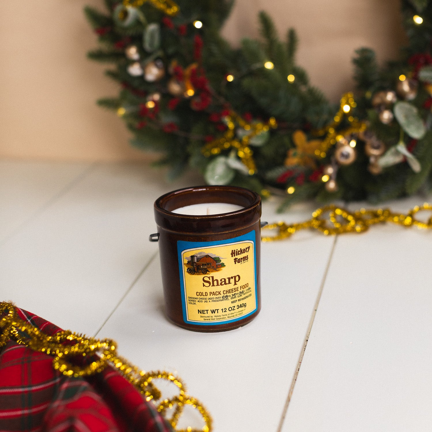 Christmas Day - Brown Crock