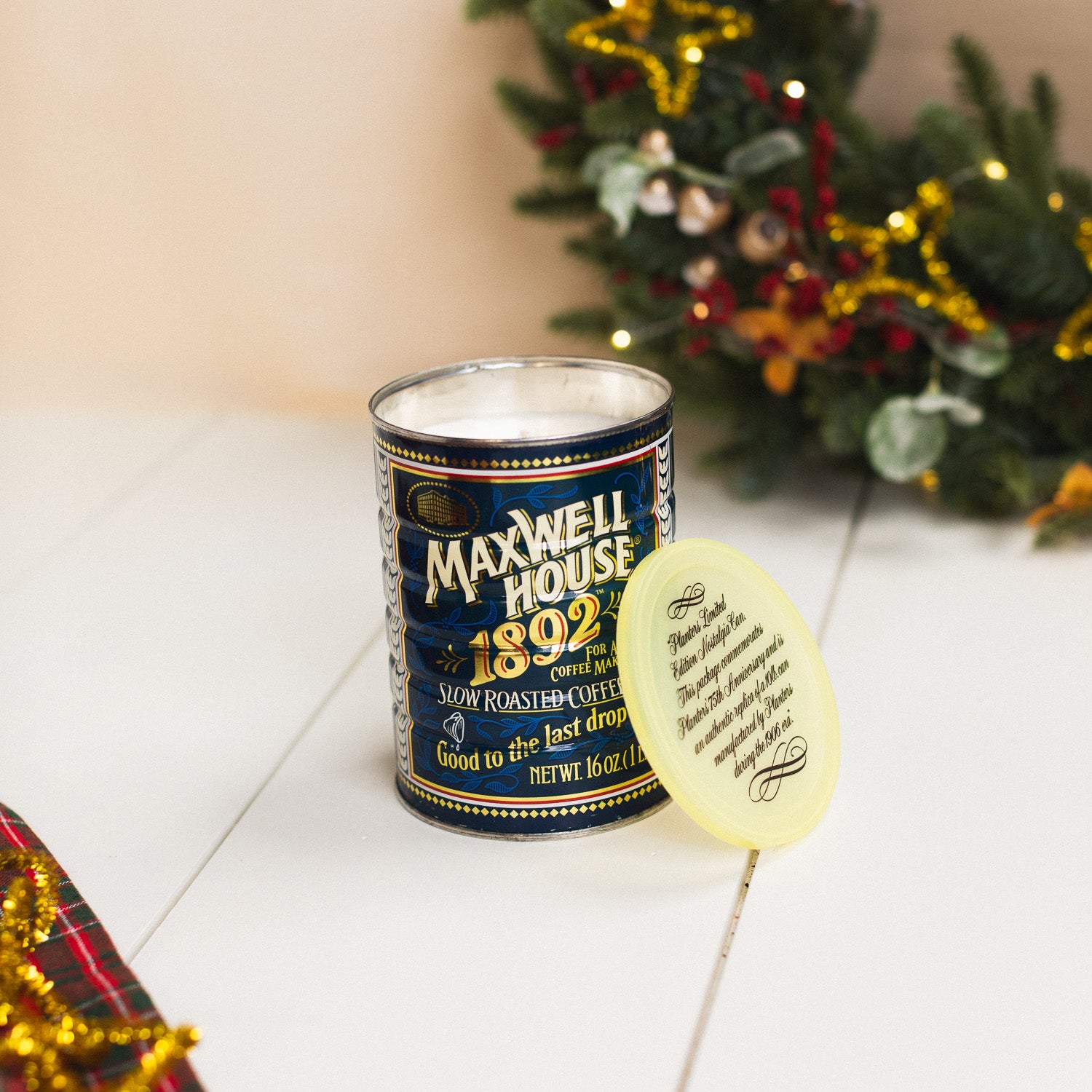 Peppermint Bark - Maxwell House Coffee Tin