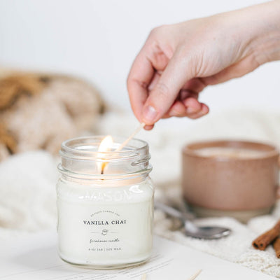 Vanilla Chai 8 oz candle