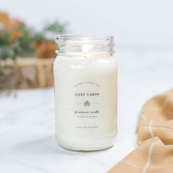 Cozy Cabin 16 oz candle