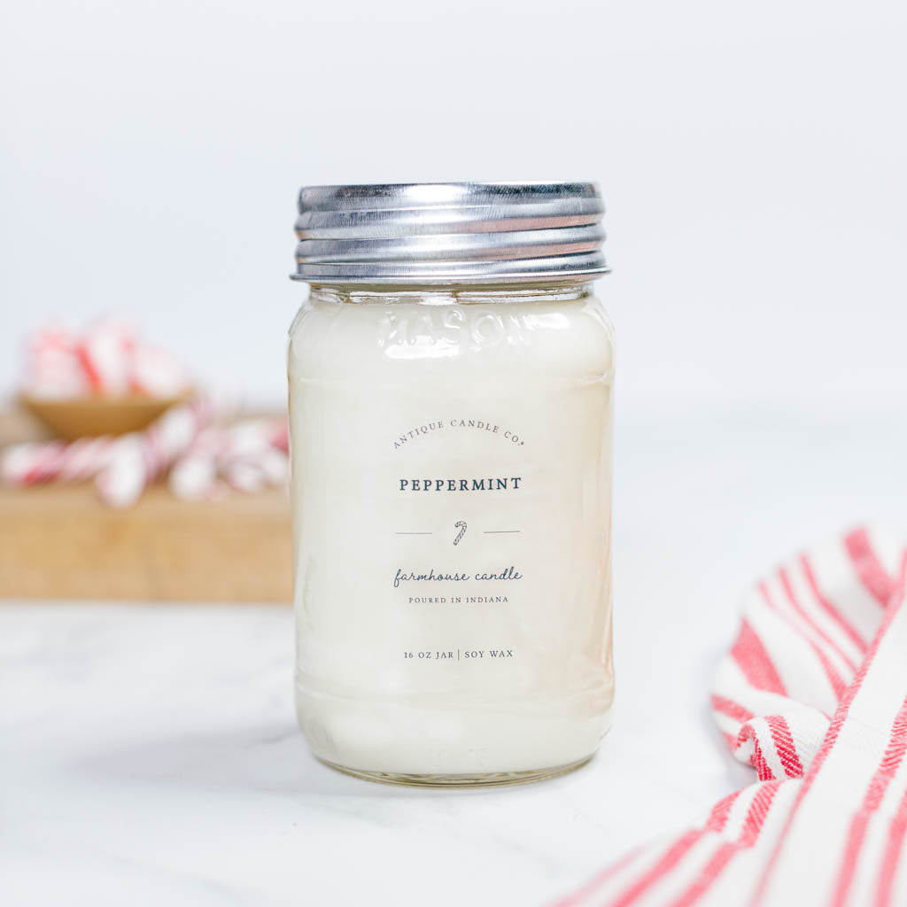 Peppermint 16 oz candle