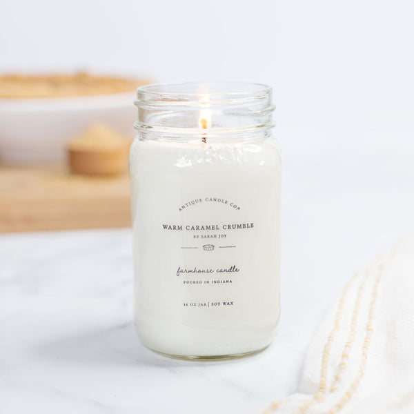 Warm Caramel Crumble by Sarah Joy 16 oz candle