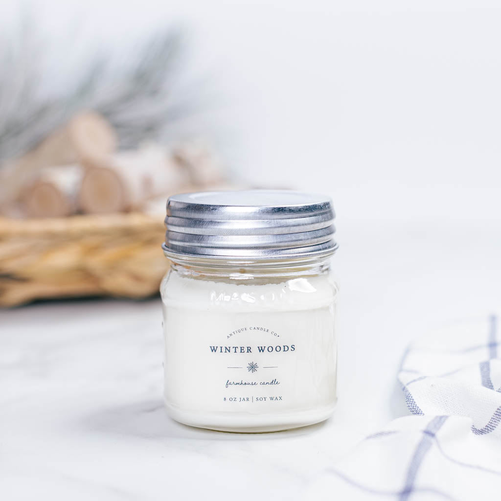 Winter Woods 8 oz candle