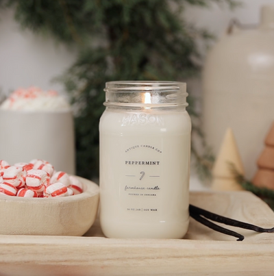 Peppermint 16 oz candle